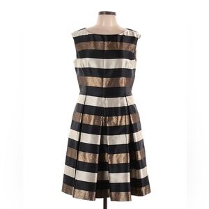 Eliza J - Fit & Flare Metallic Dress 👗 POCKETS 👗 SIZE 20